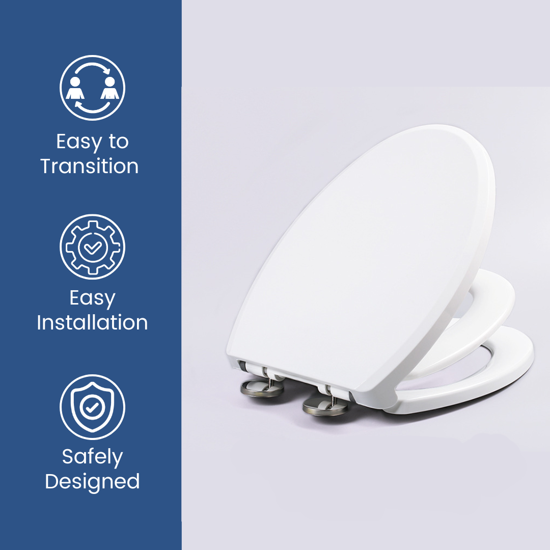 Tiny Trainer™ - Toilet Seat w/ Mini Toddler Seat