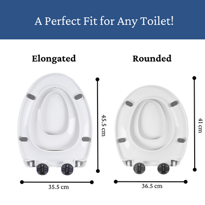 Tiny Trainer™ - Toilet Seat w/ Mini Toddler Seat